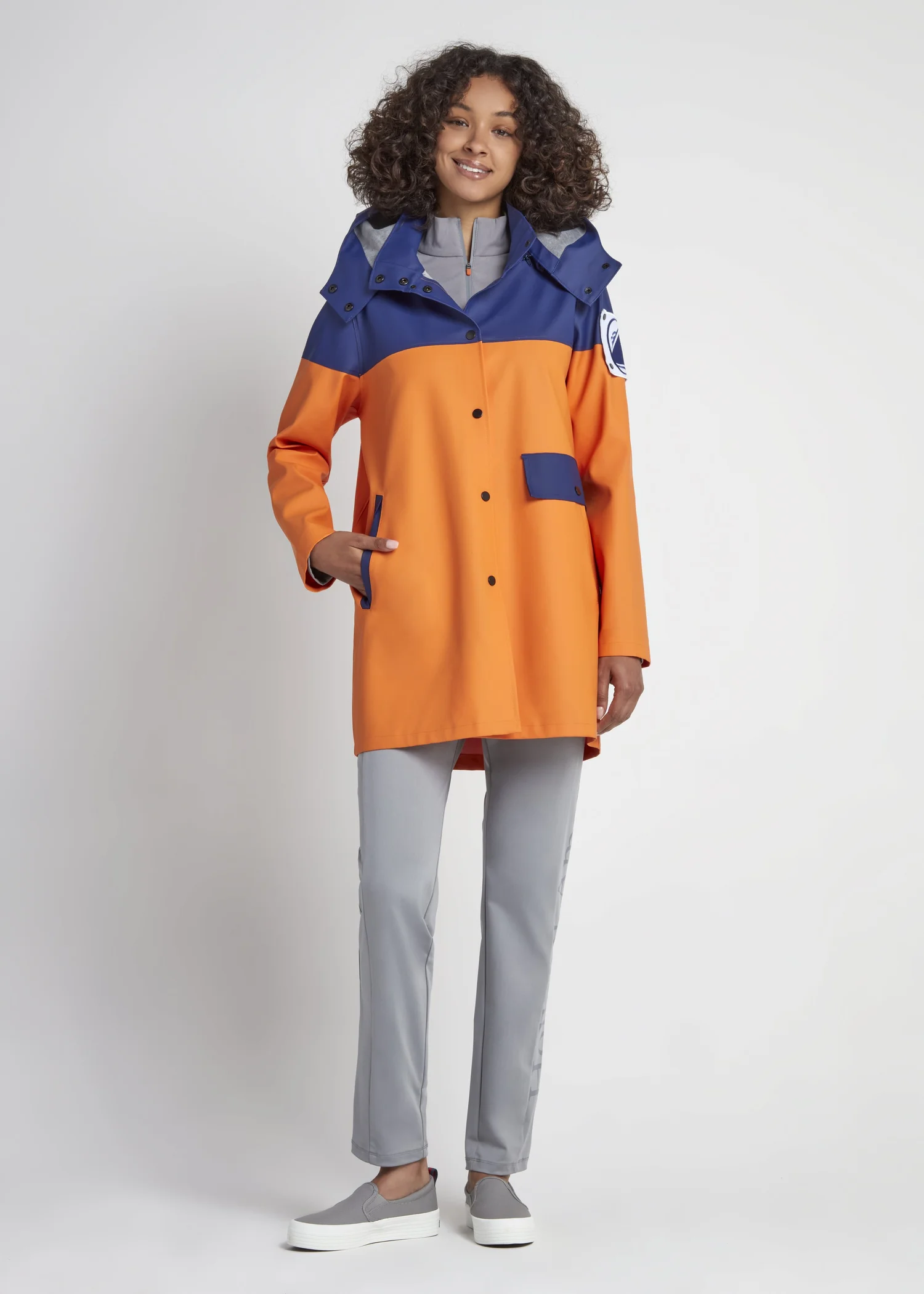 Structured outerwear coat developed by UNITEN